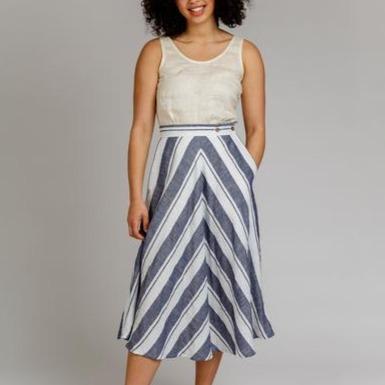 Megan Nielsen-Wattle Skirt Pattern-sewing pattern-Default-gather here online
