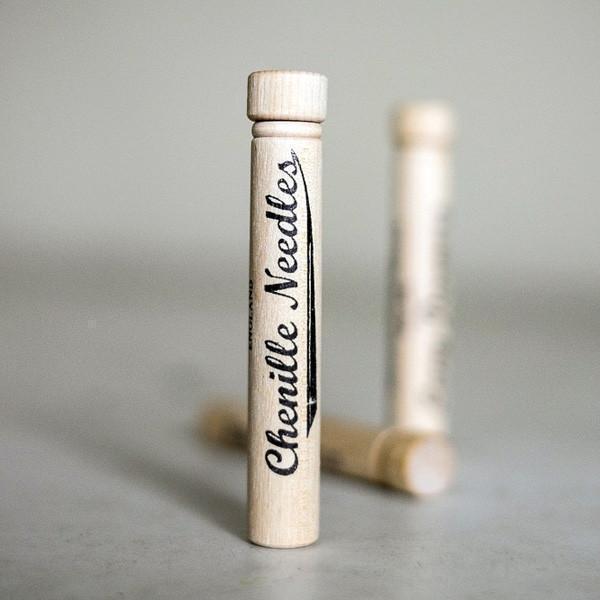 Merchant & Mills - Chenille Needles & Wooden Case - Default - gatherhereonline.sbs