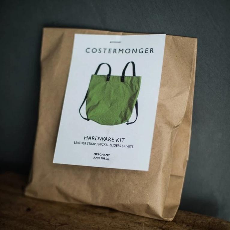 Merchant & Mills - Costermonger Bag Hardware Kit in Nickel - - gatherhereonline.sbs