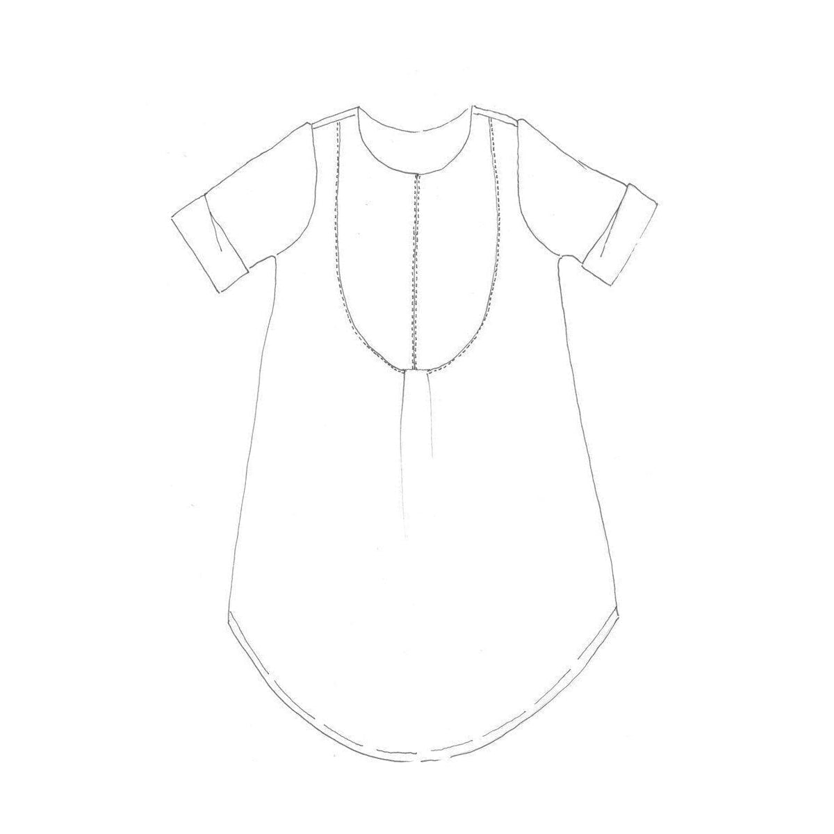 Merchant & Mills-Dress Shirt Pattern-sewing pattern-gather here online