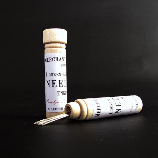 Merchant & Mills - Easy Thread Needles & Wooden Case - Default - gatherhereonline.sbs