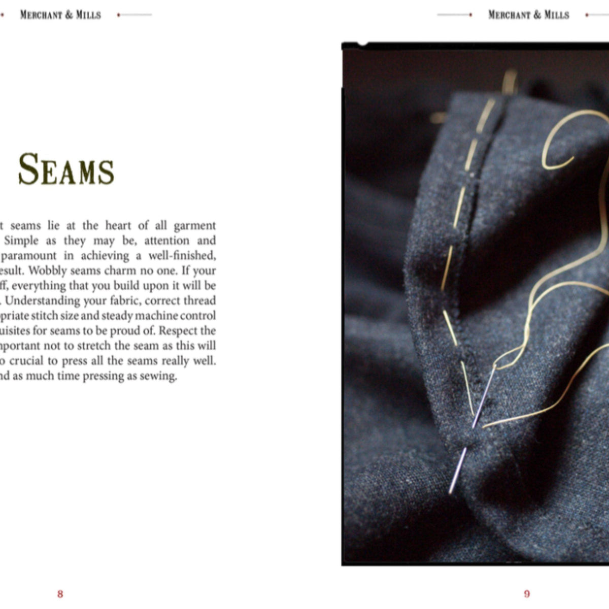 Merchant & Mills-Elementary Sewing Skills Book-book-Default-gather here online