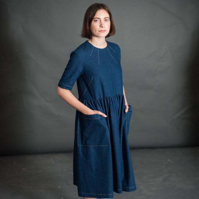 Merchant & Mills - Ellis & Hattie Dress pattern - Default - gatherhereonline.sbs