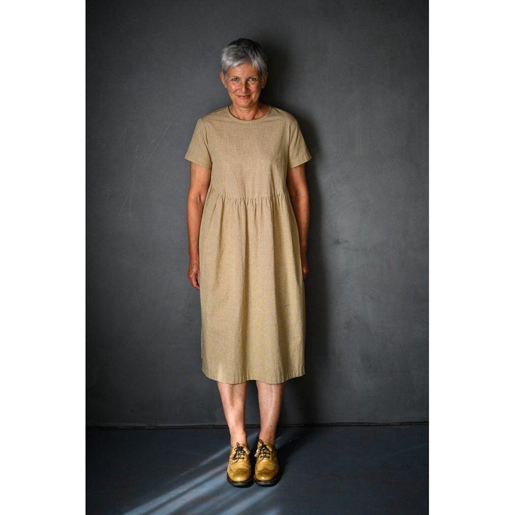 Merchant & Mills-Florence Top & Dress-sewing pattern-gather here online