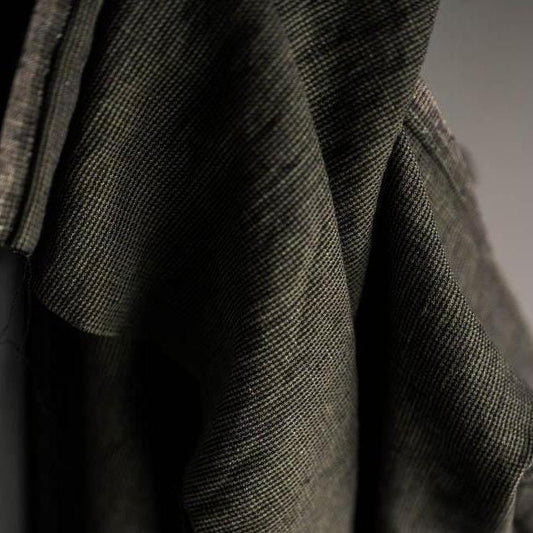 Merchant & Mills - Frontier Forest Black, EU Linen/Cotton - - gatherhereonline.sbs