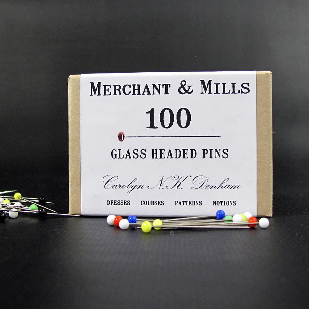 Merchant & Mills - Glass Headed Pins - Default - gatherhereonline.sbs