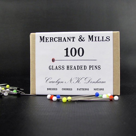 Merchant & Mills - Glass Headed Pins - Default - gatherhereonline.sbs