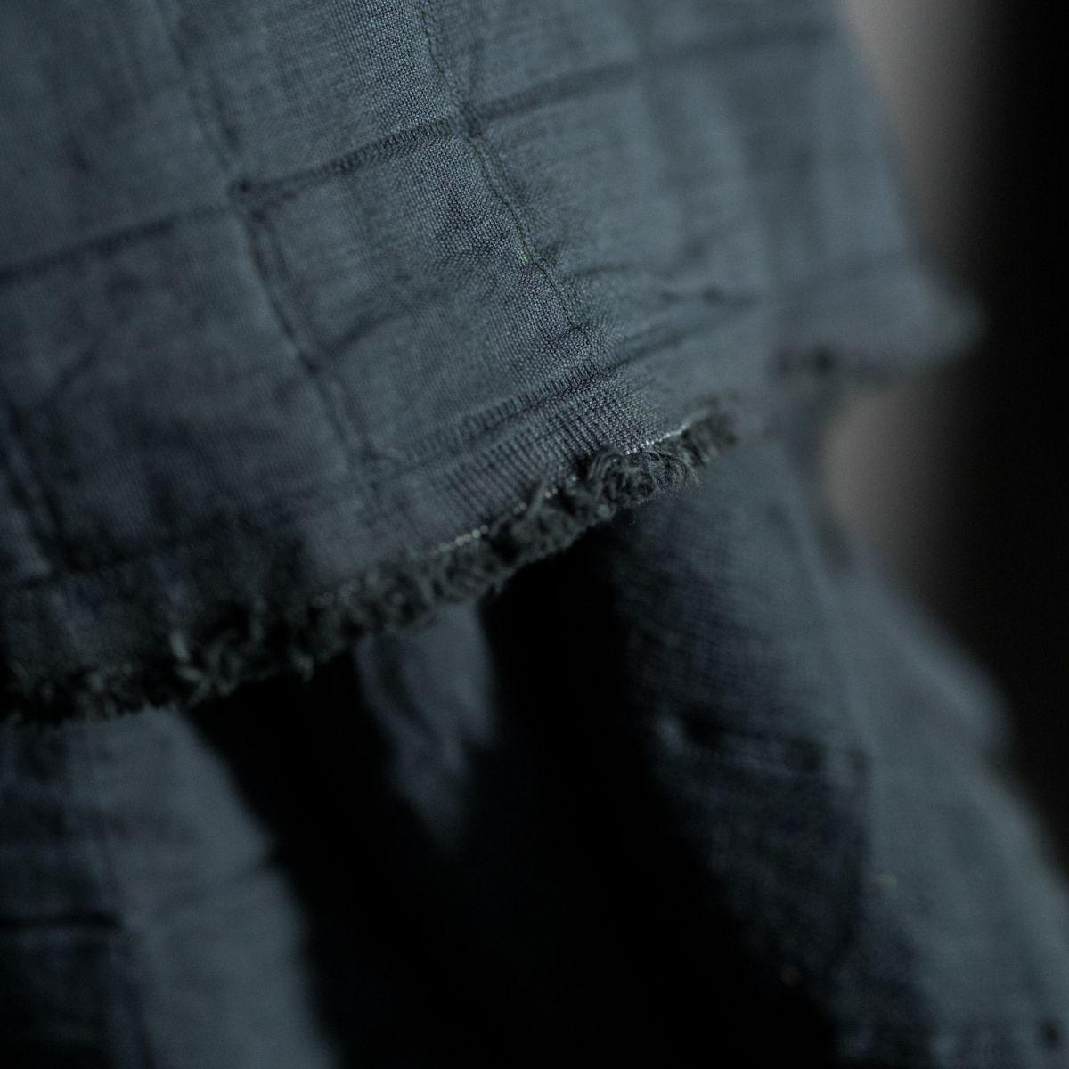Merchant & Mills-Jacquard Square Quilted Cotton, Moody Blue-fabric-gather here online