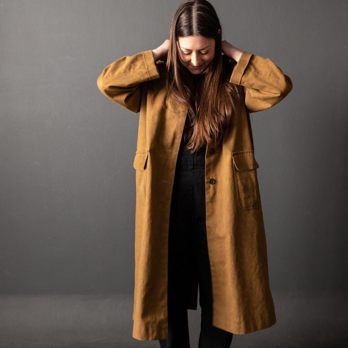 Merchant & Mills-September Coat Pattern-sewing pattern-gather here online