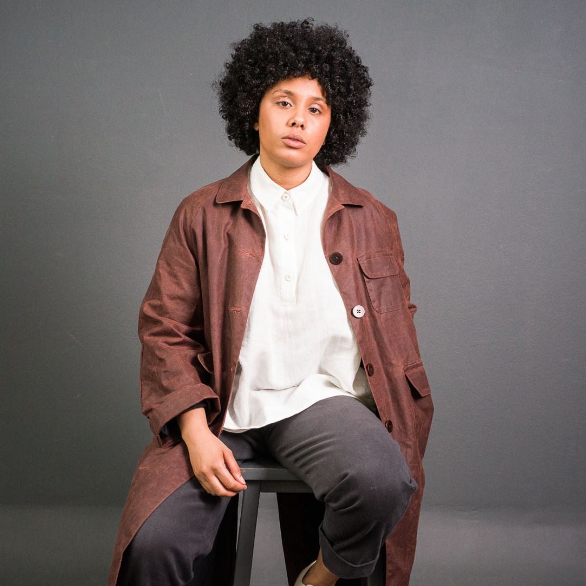 Merchant & Mills-September Coat Pattern-sewing pattern-gather here online
