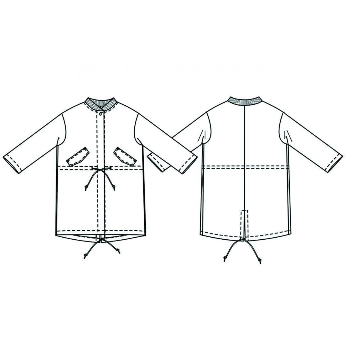 Merchant & Mills - TN31 Parka Pattern - Default - gatherhereonline.sbs