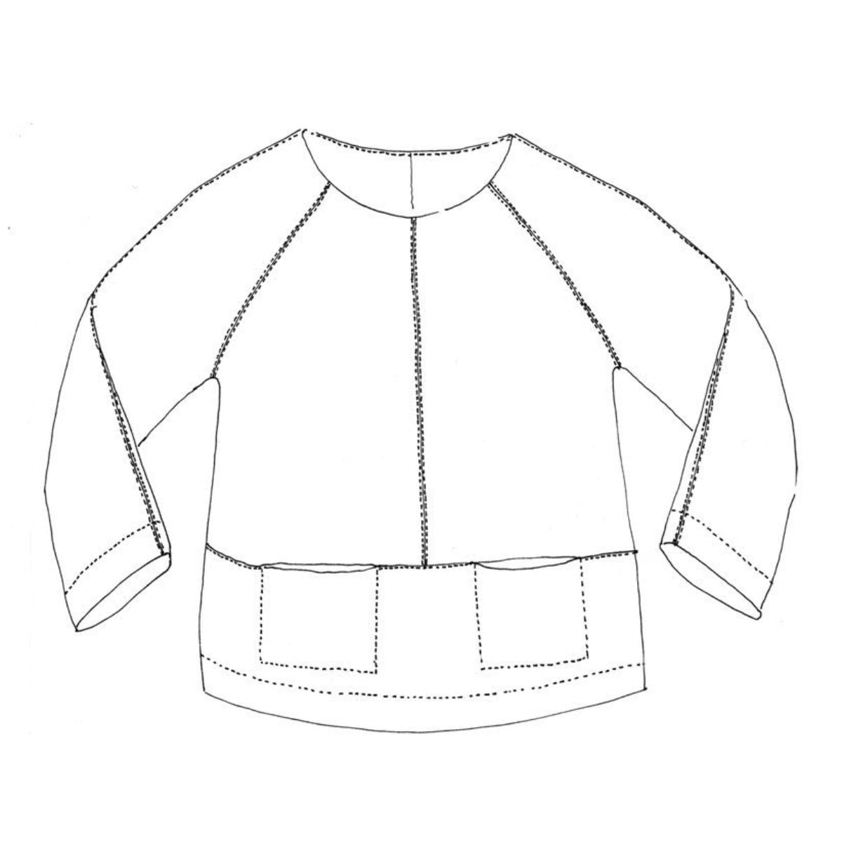 Merchant & Mills-Top 64 Pattern-sewing pattern-gather here online