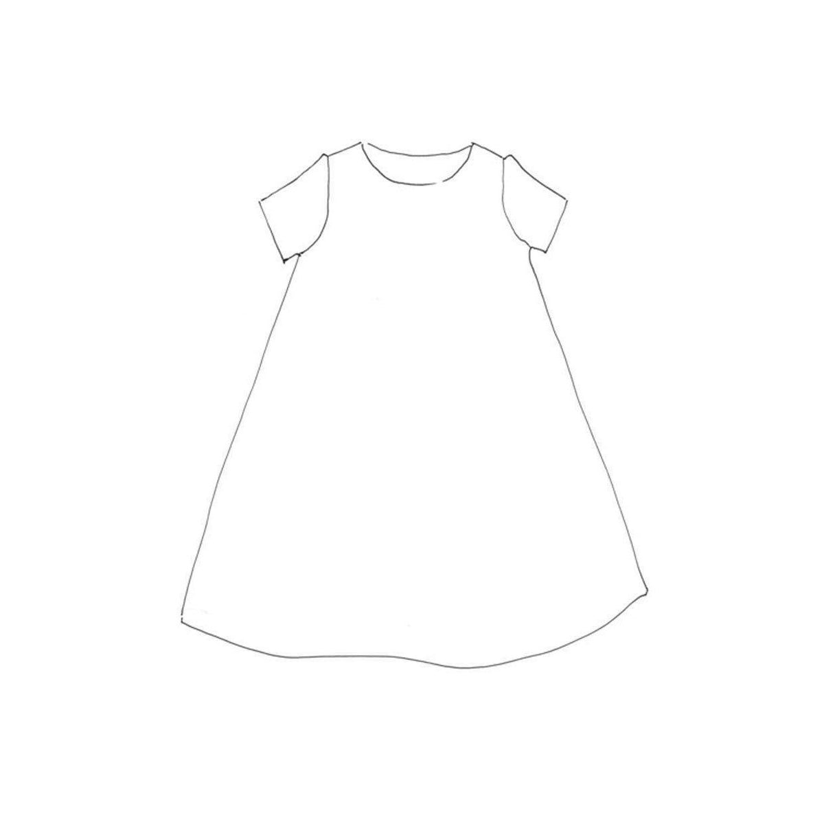 Merchant & Mills-Trapeze Dress pattern-sewing pattern-Default-gather here online