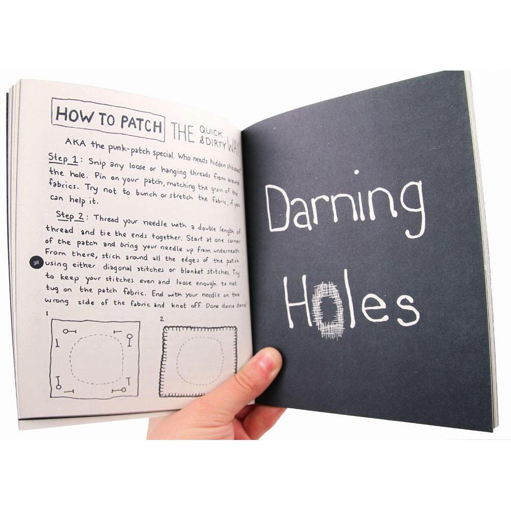 Microcosm Publishing-Fix Your Clothes: The Sustainable Magic of Mending, Patching, and Darning-book-gather here online