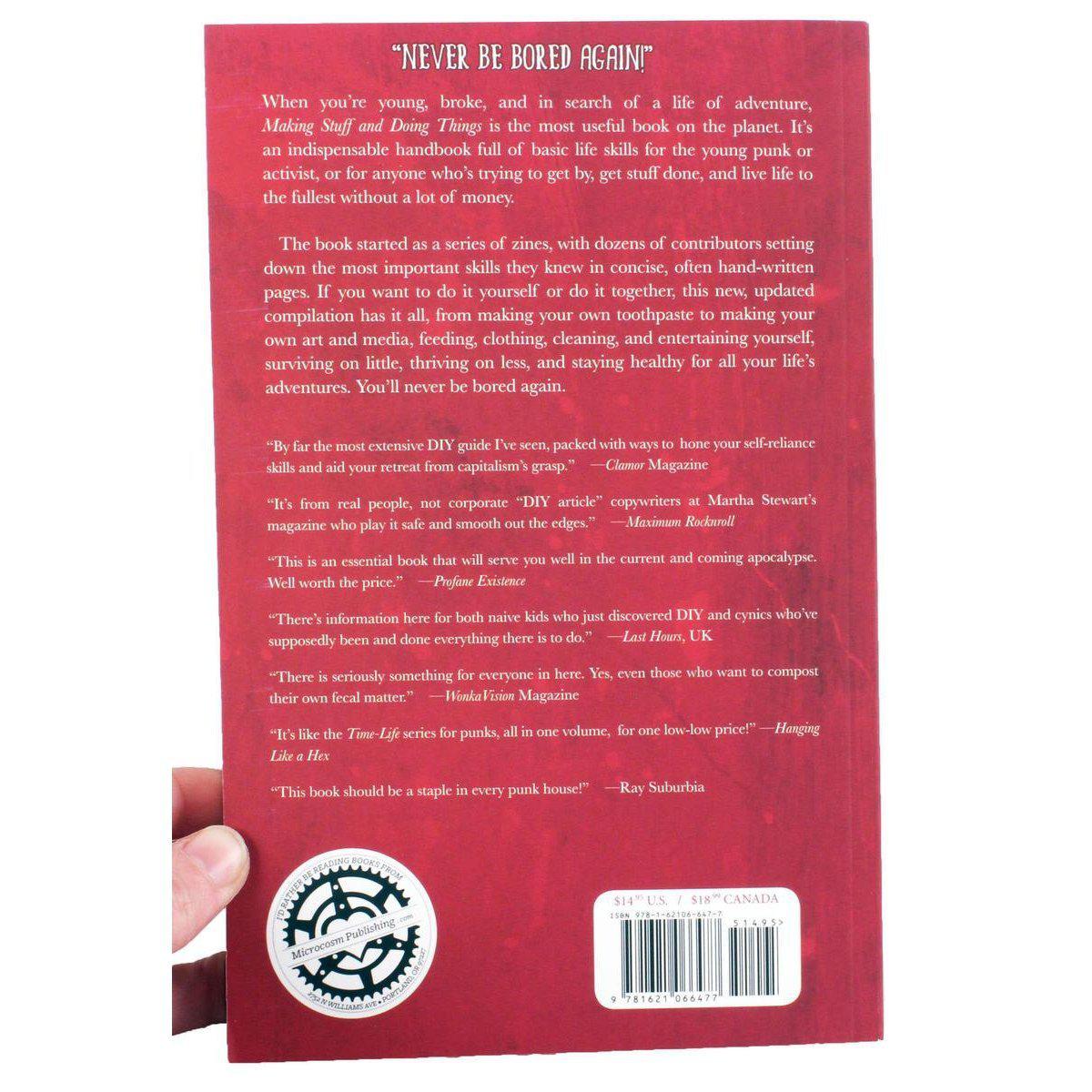 Microcosm Publishing-Making Stuff and Doing Things: DIY Guides to Just About Everything-book-gather here online