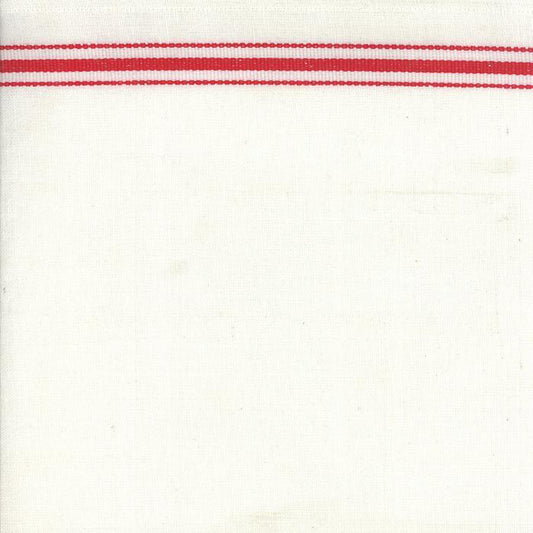 Moda-Toweling in White and Red-toweling-gather here online