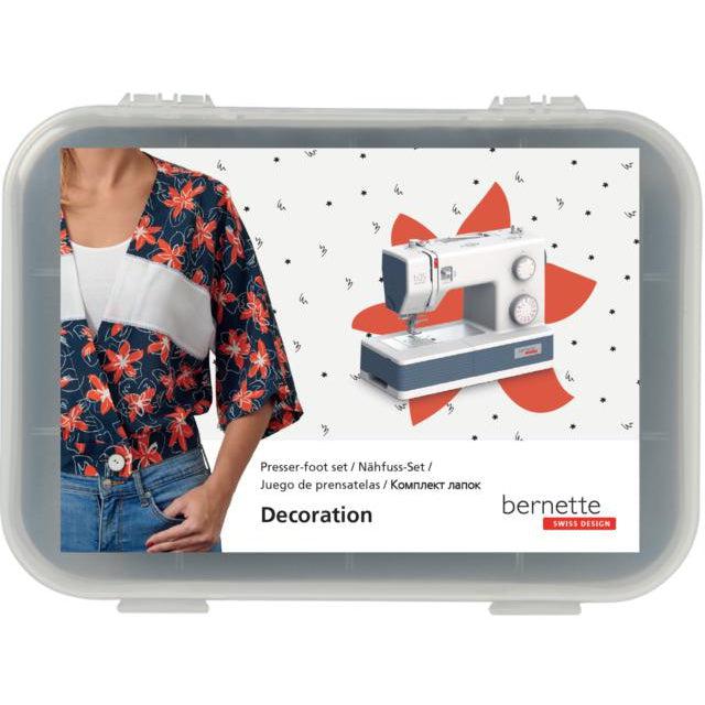 Bernette-Decorative Sewing Presser Foot Set-sewing machine feet-gather here online