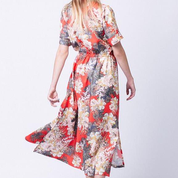 Named Clothing-Reeta Midi Shirt Dress Pattern-sewing pattern-Default-gather here online