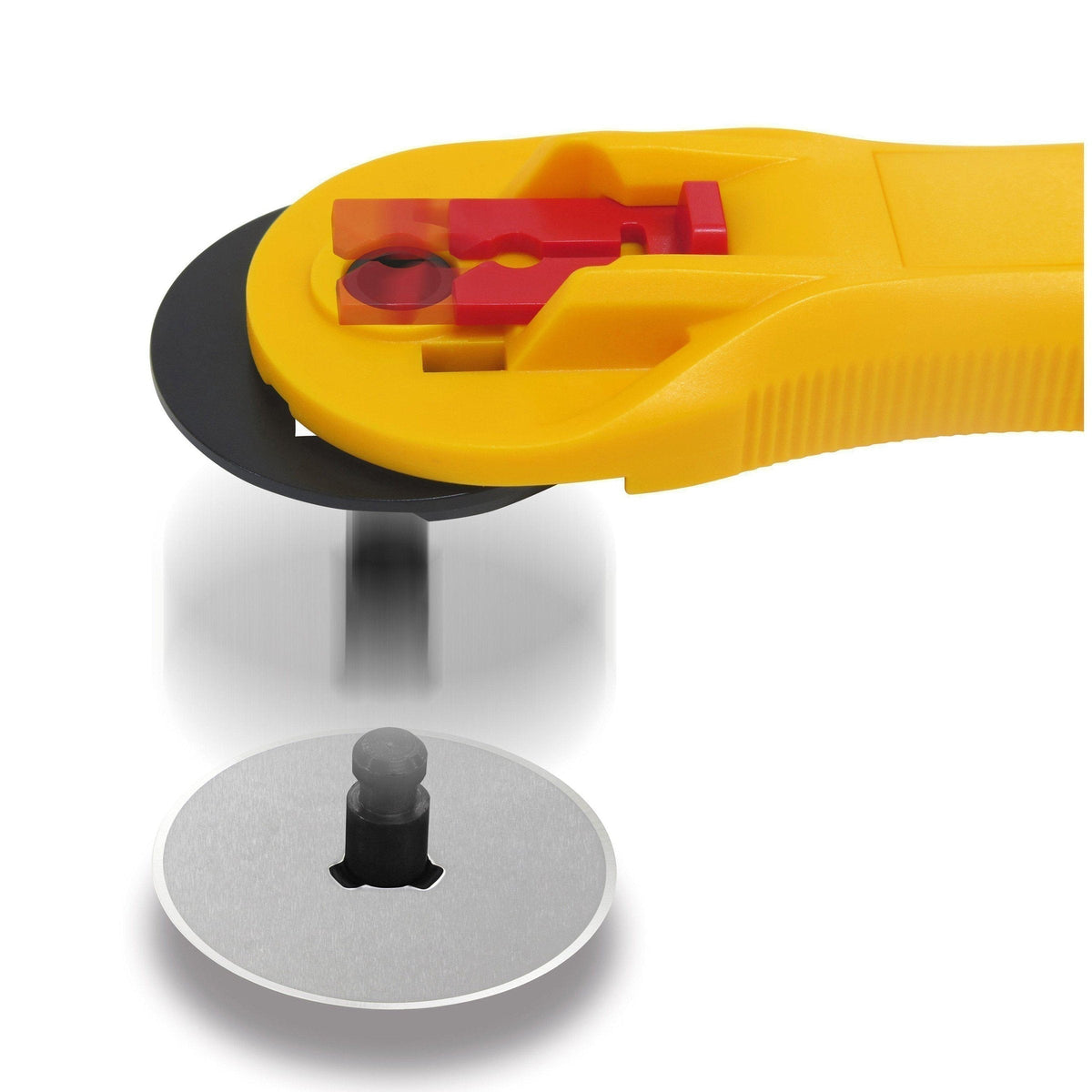 Olfa - Quick Release Rotary Cutter - 28mm - Default - gatherhereonline.sbs