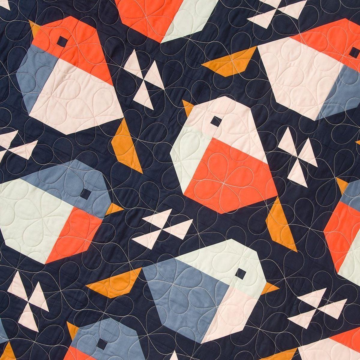 Pen & Paper Patterns-Sparrows Quilt Pattern-quilting pattern-gather here online