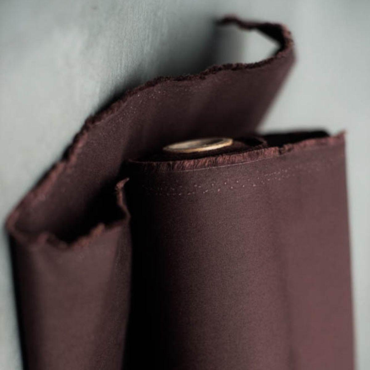 Merchant & Mills-Organic Dry Oilskin Oxblood-fabric-gather here online
