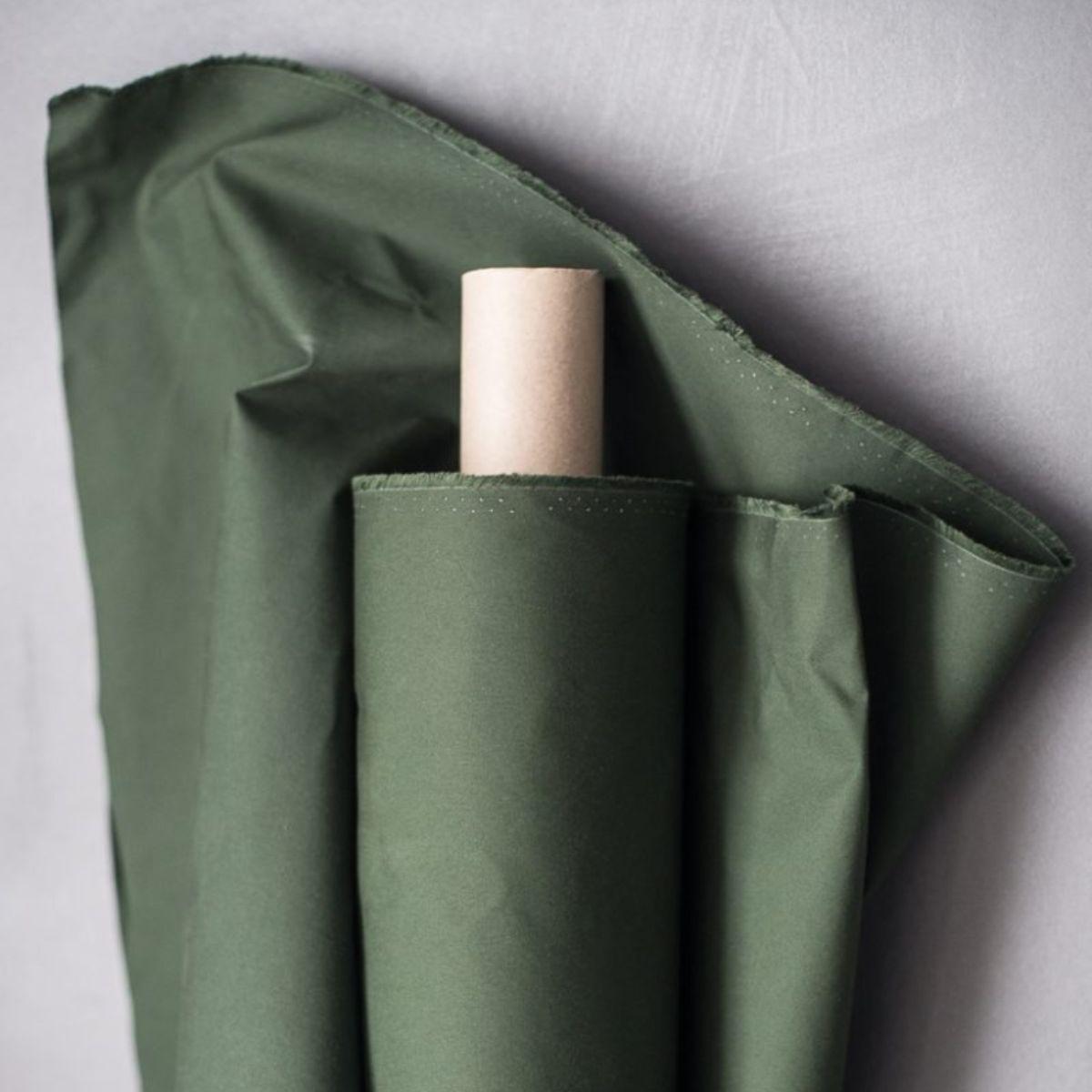 Merchant & Mills-Organic Dry Oilskin Fern-fabric-gather here online