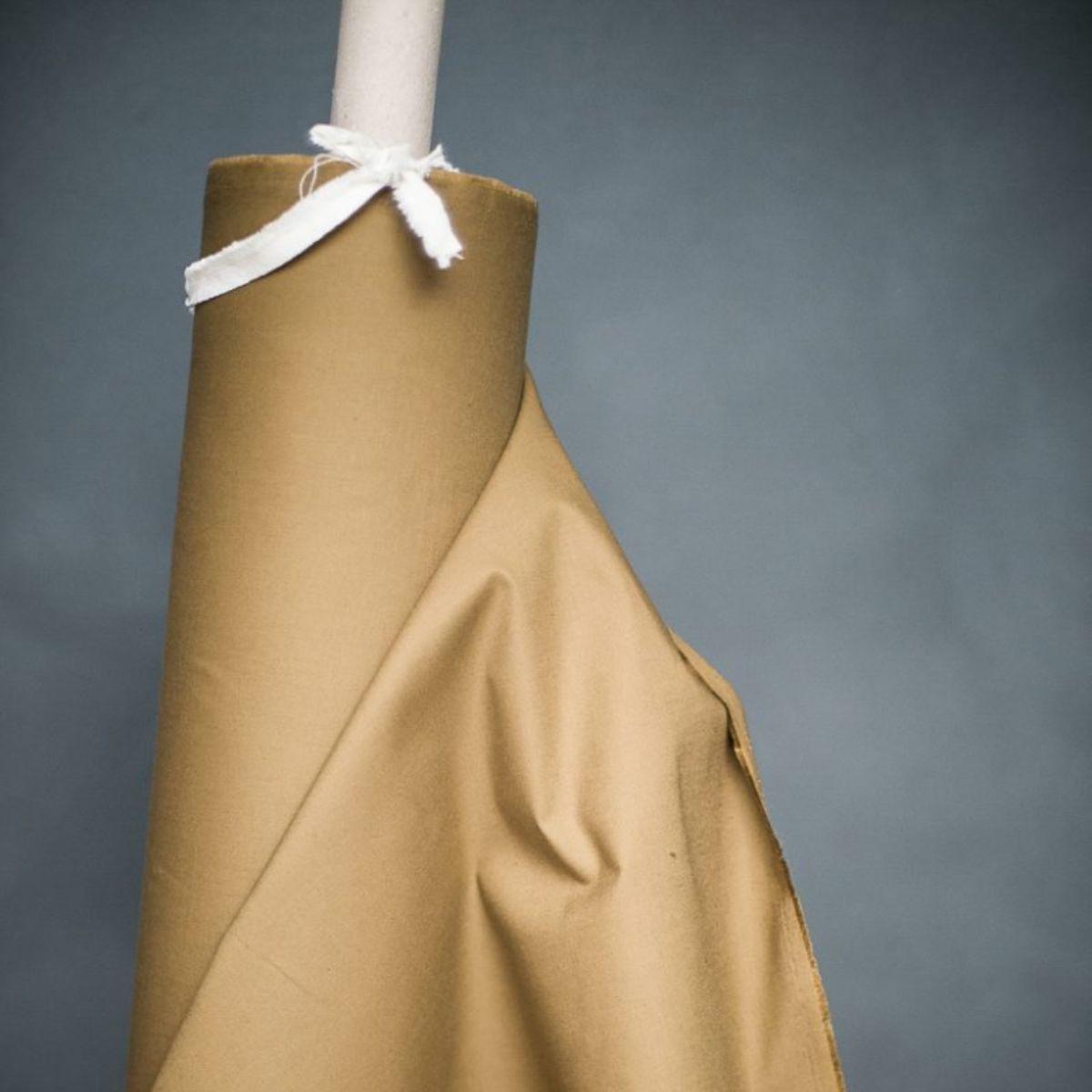 Merchant & Mills-Barrier Lining Tan-fabric-gather here online