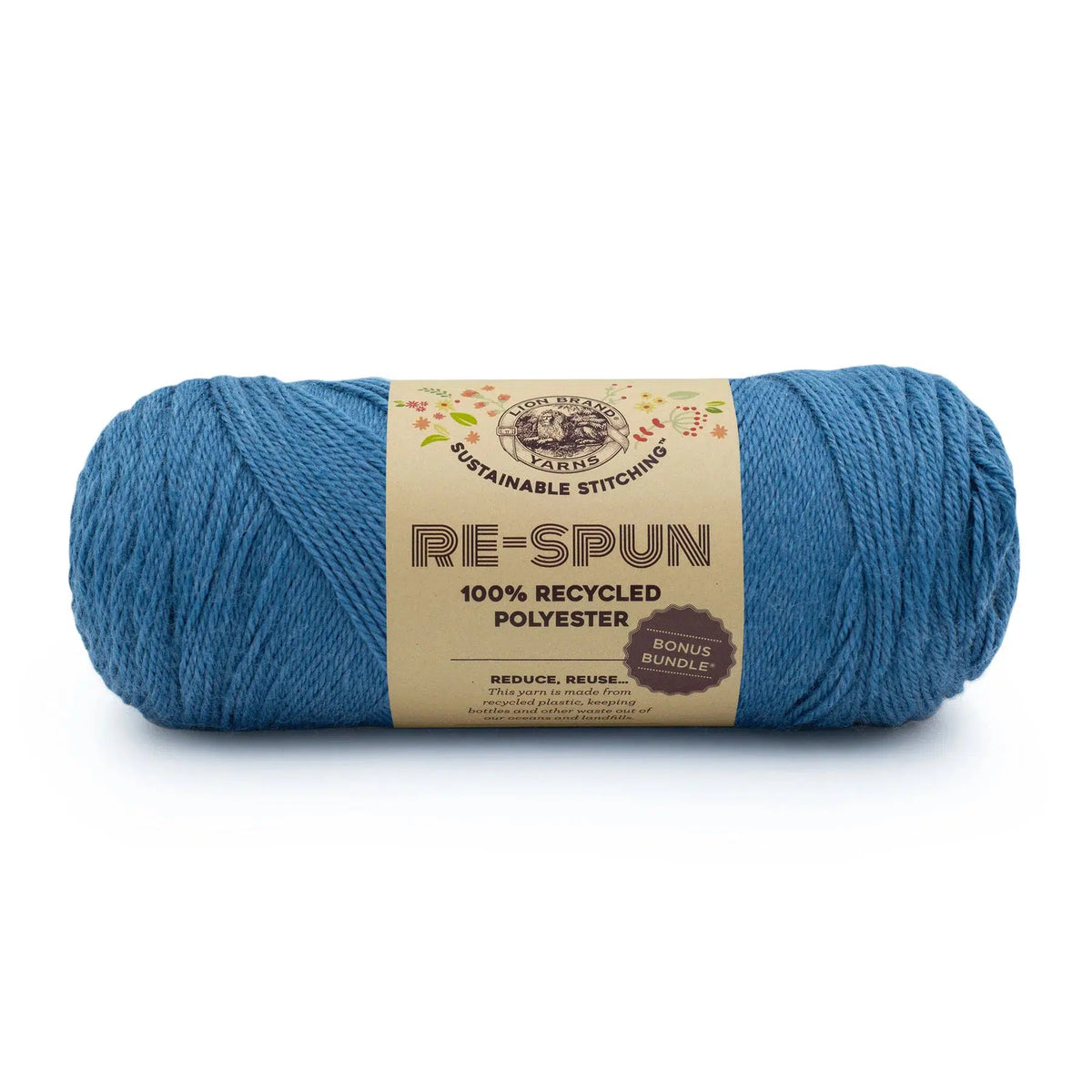 Lion Brand Yarns-Re-Spun Bonus Bundle-yarn-Aegean-gather here online