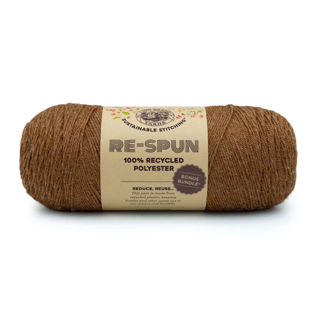 Lion Brand Yarns-Re-Spun Bonus Bundle-yarn-Cider-gather here online