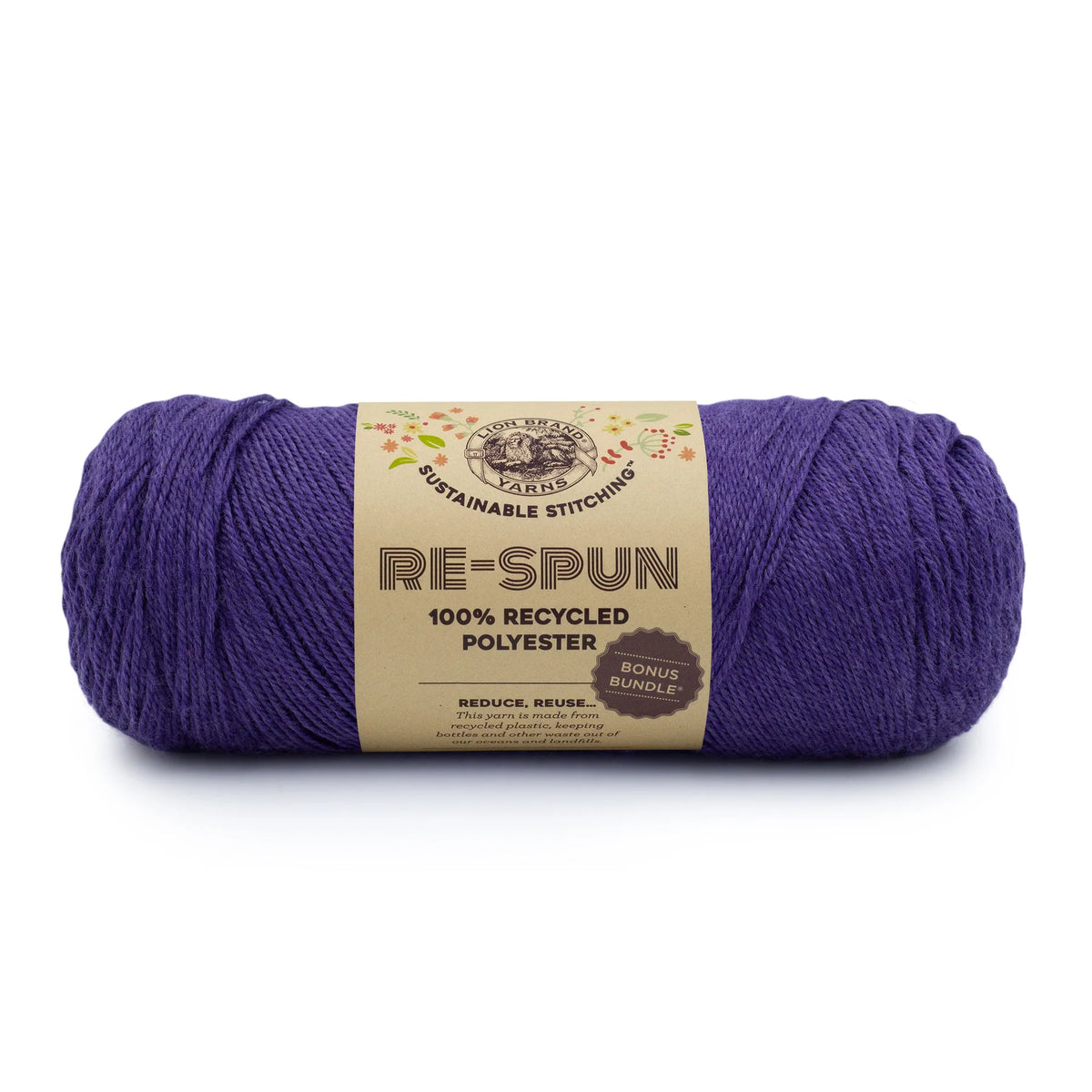 Lion Brand Yarns-Re-Spun Bonus Bundle-yarn-Heliotrope-gather here online