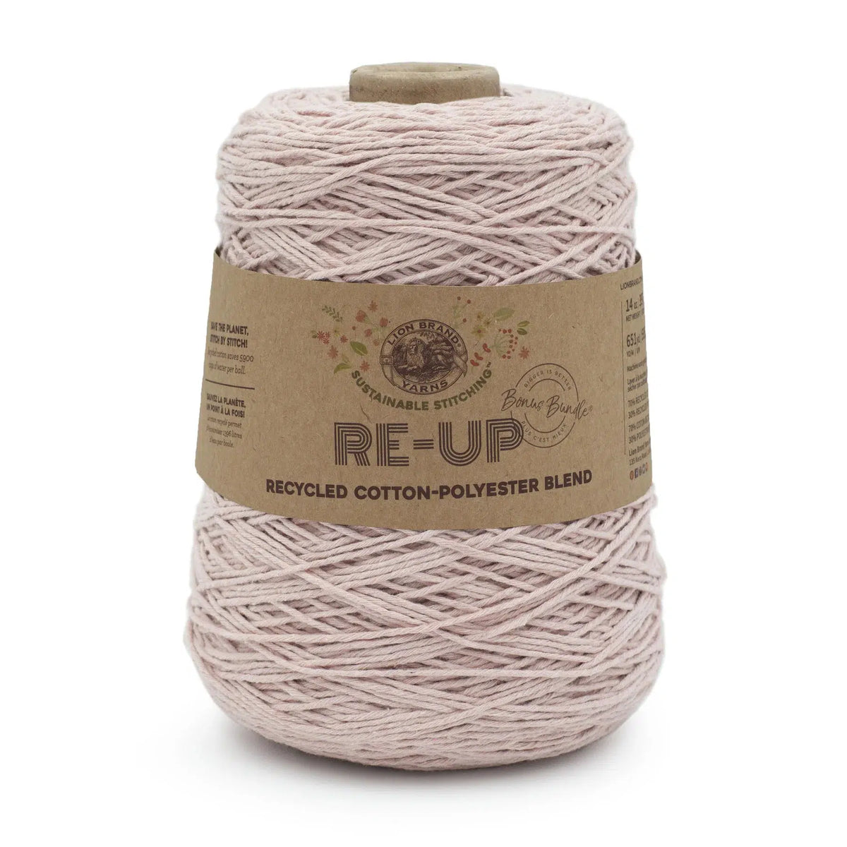 Lion Brand Yarns-Re-Up Bonus Bundle Yarn-yarn-Rosewater-gather here online