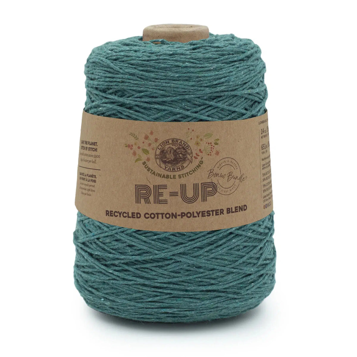 Lion Brand Yarns-Re-Up Bonus Bundle Yarn-yarn-Sea Glass-gather here online