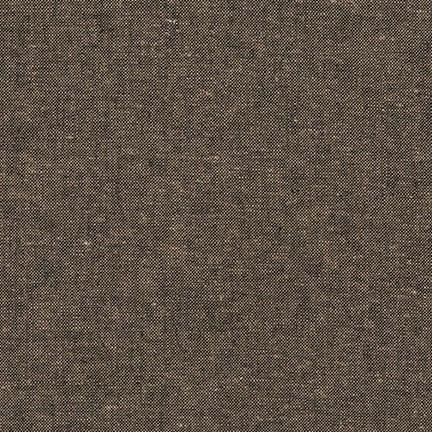 Robert Kaufman - Essex Yarn Dyed Solids - 1136-Espresso - gatherhereonline.sbs