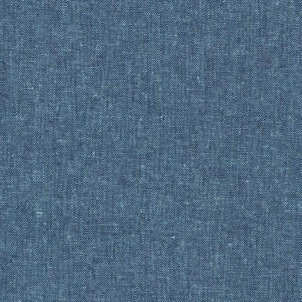Robert Kaufman - Essex Yarn Dyed Solids - 1282-Peacock - gatherhereonline.sbs