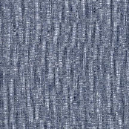 Robert Kaufman - Essex Yarn Dyed Solids - 1452-Denim - gatherhereonline.sbs