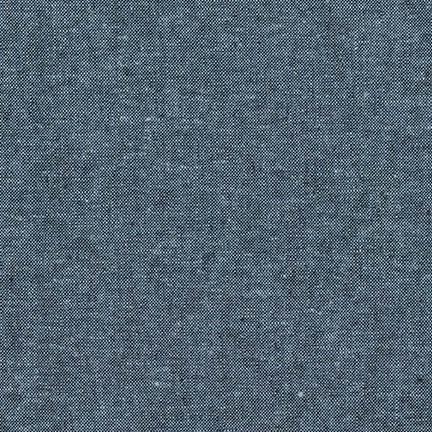 Robert Kaufman - Essex Yarn Dyed Solids - 412-Nautical - gatherhereonline.sbs