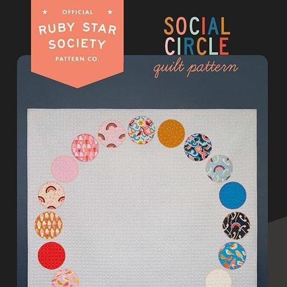 Ruby Star Society - Social Circle Quilt Pattern - Default - gatherhereonline.sbs