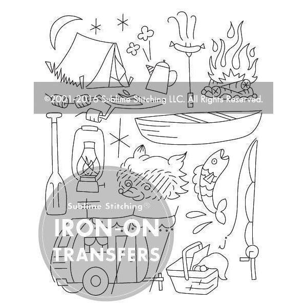 Sublime Stitching - Camp Out - Embroidery Pattern - Default - gatherhereonline.sbs