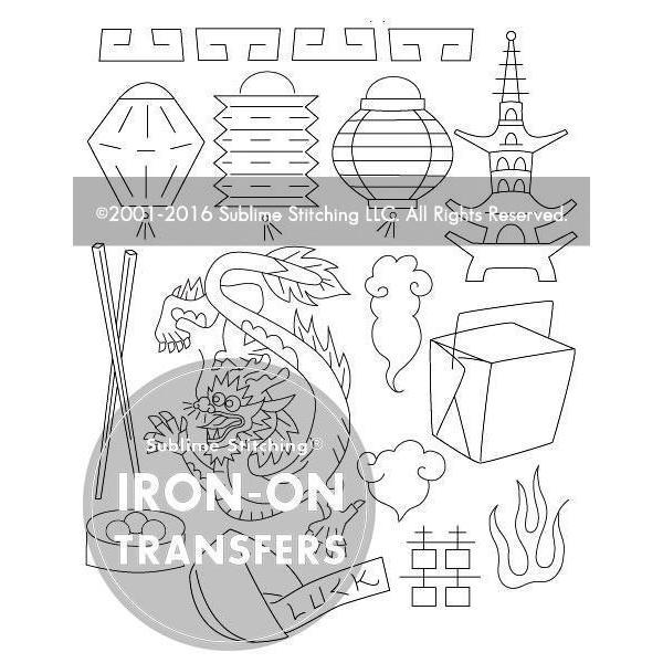 Sublime Stitching - Chinatown - Embroidery Pattern - Default - gatherhereonline.sbs