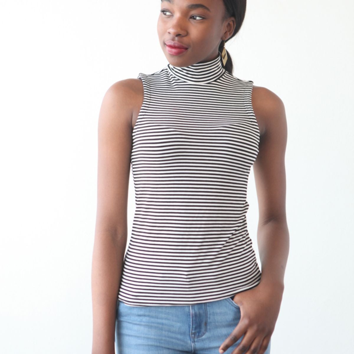 True Bias-Nikko Top and Dress by True Bias-sewing pattern-gather here online