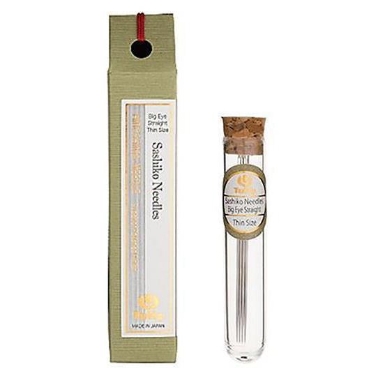 Tulip Company - Sashiko Needles Big Eye, Straight, Thin - - gatherhereonline.sbs