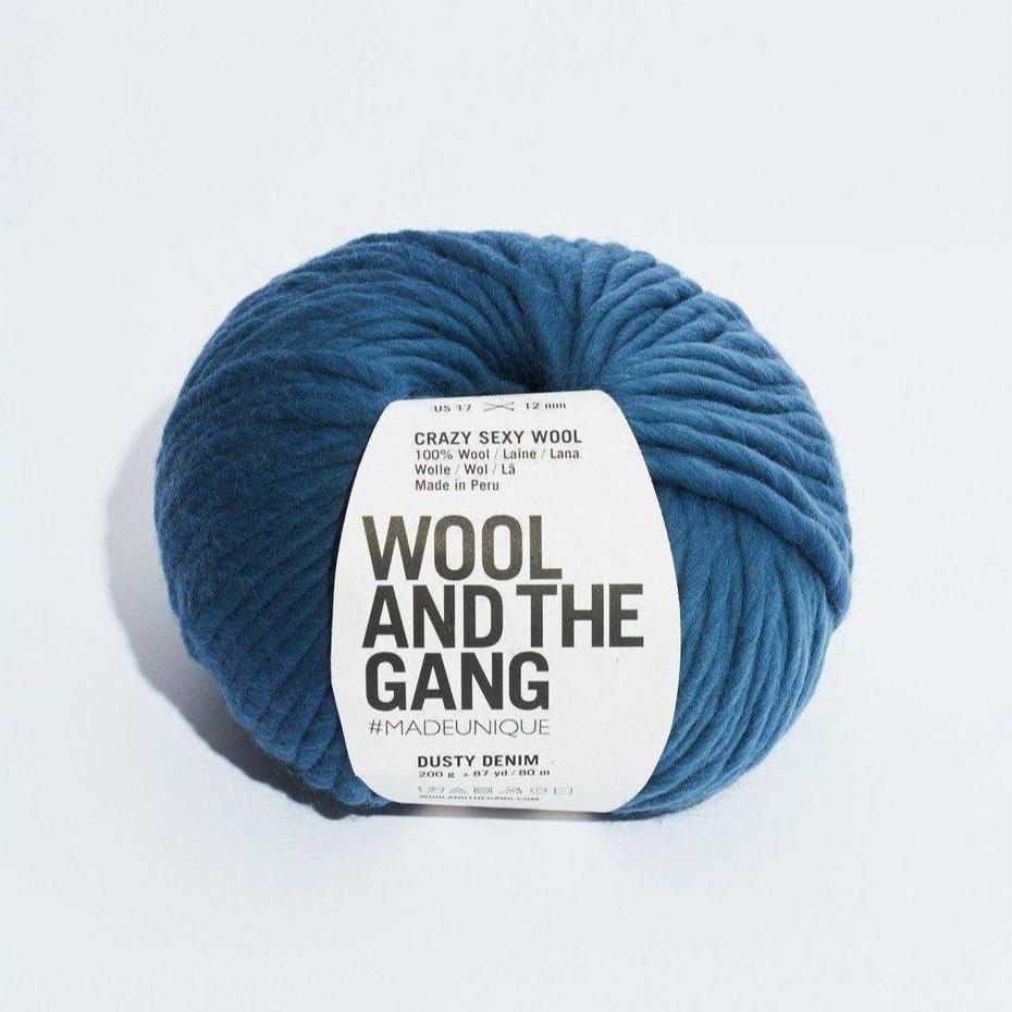 Wool and the Gang - Crazy Sexy Wool - Dusty Denim - gatherhereonline.sbs