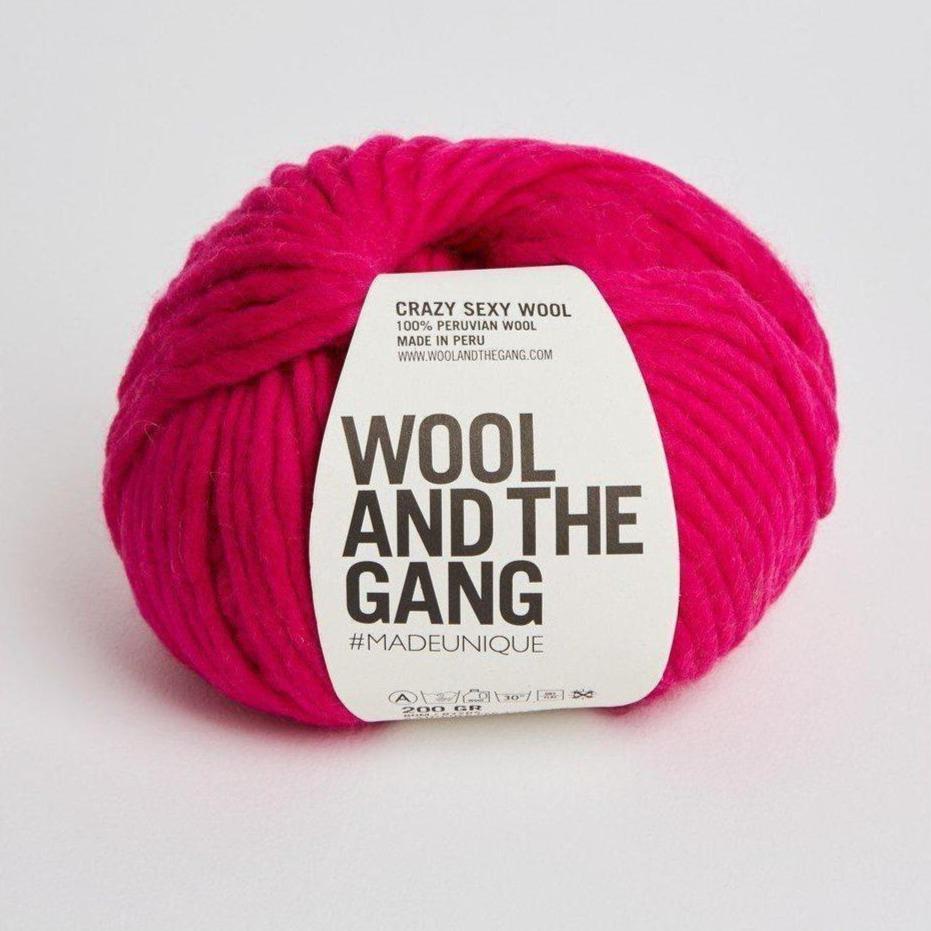 Wool and the Gang - Crazy Sexy Wool - Hot Punk Pink - gatherhereonline.sbs