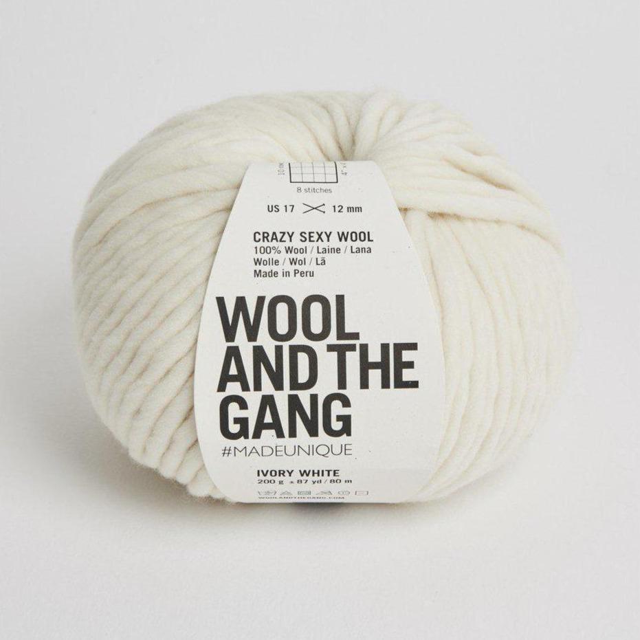 Wool and the Gang - Crazy Sexy Wool - Ivory White - gatherhereonline.sbs