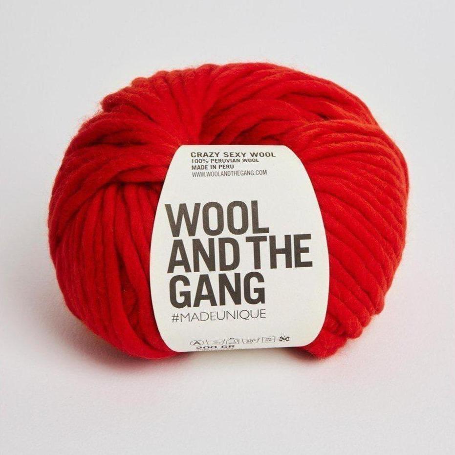 Wool and the Gang - Crazy Sexy Wool - Lipstick Red - gatherhereonline.sbs