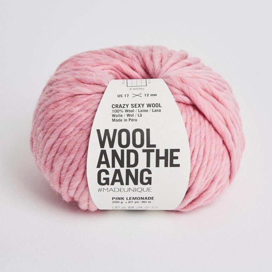 Wool and the Gang - Crazy Sexy Wool - Pink Lemonade - gatherhereonline.sbs