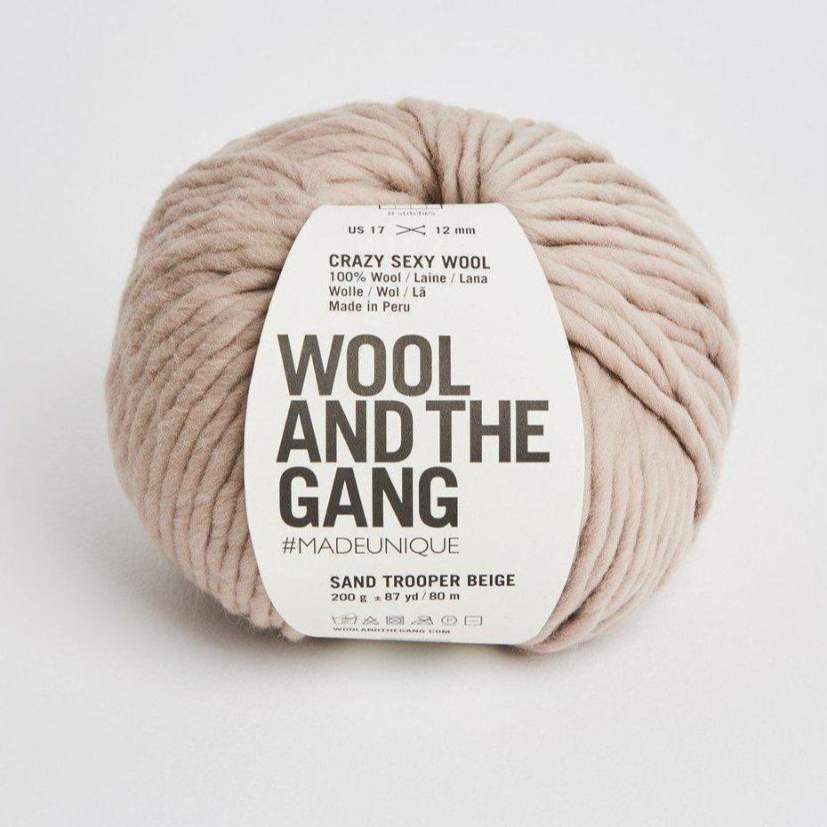 Wool and the Gang - Crazy Sexy Wool - Sand Trooper Beige - gatherhereonline.sbs