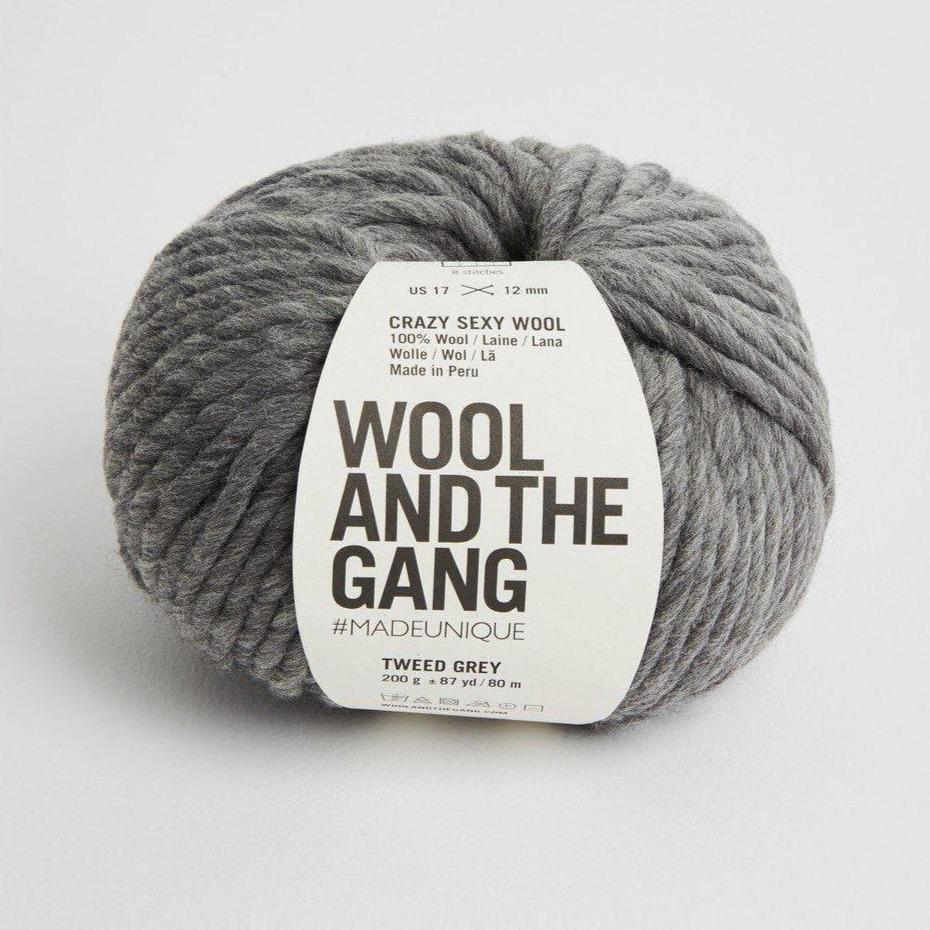 Wool and the Gang - Crazy Sexy Wool - Tweed Grey - gatherhereonline.sbs