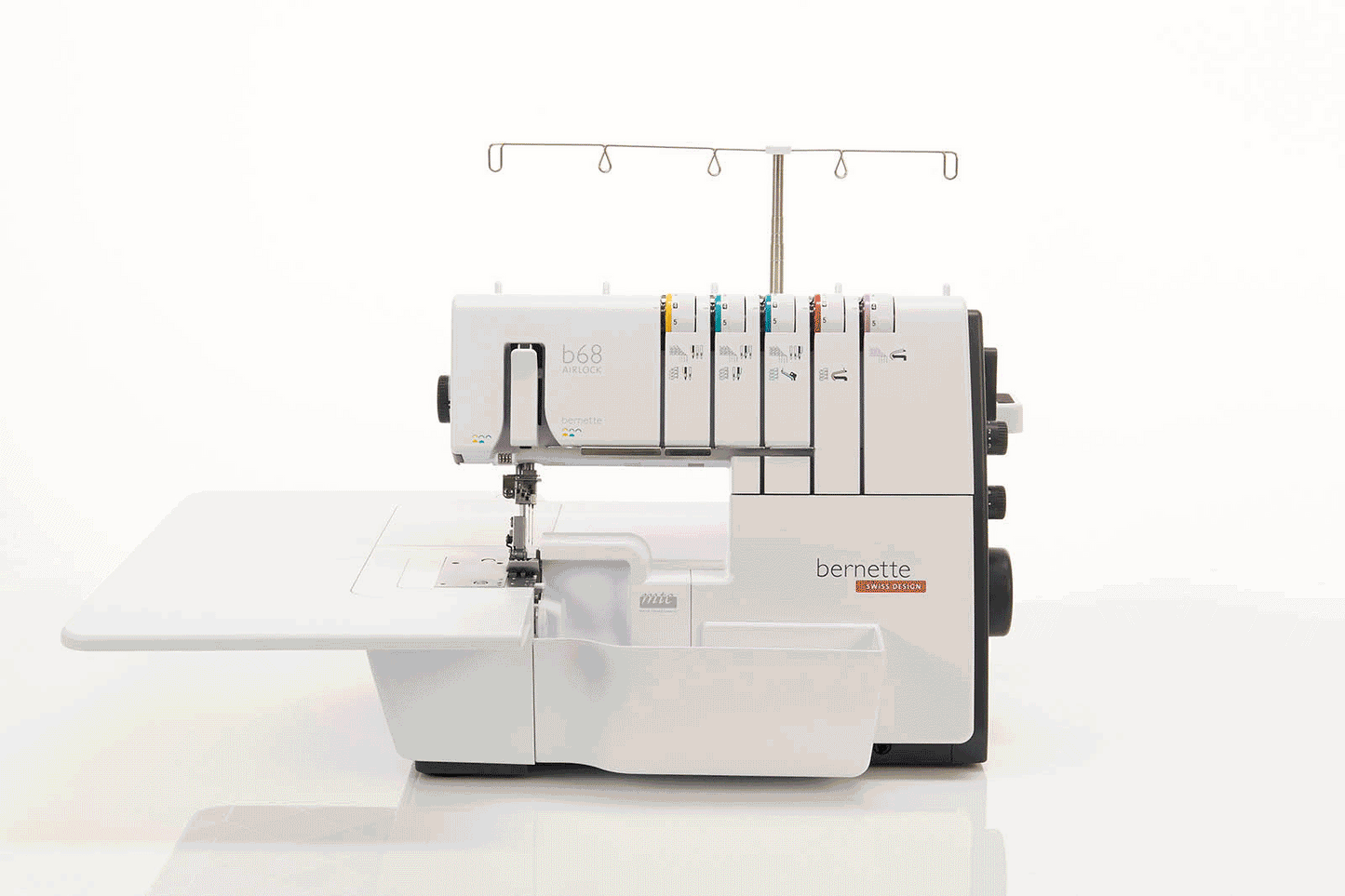 Bernette-b68 AIRLOCK Combo Coverstitch & Serger-sewing machine-gather here online