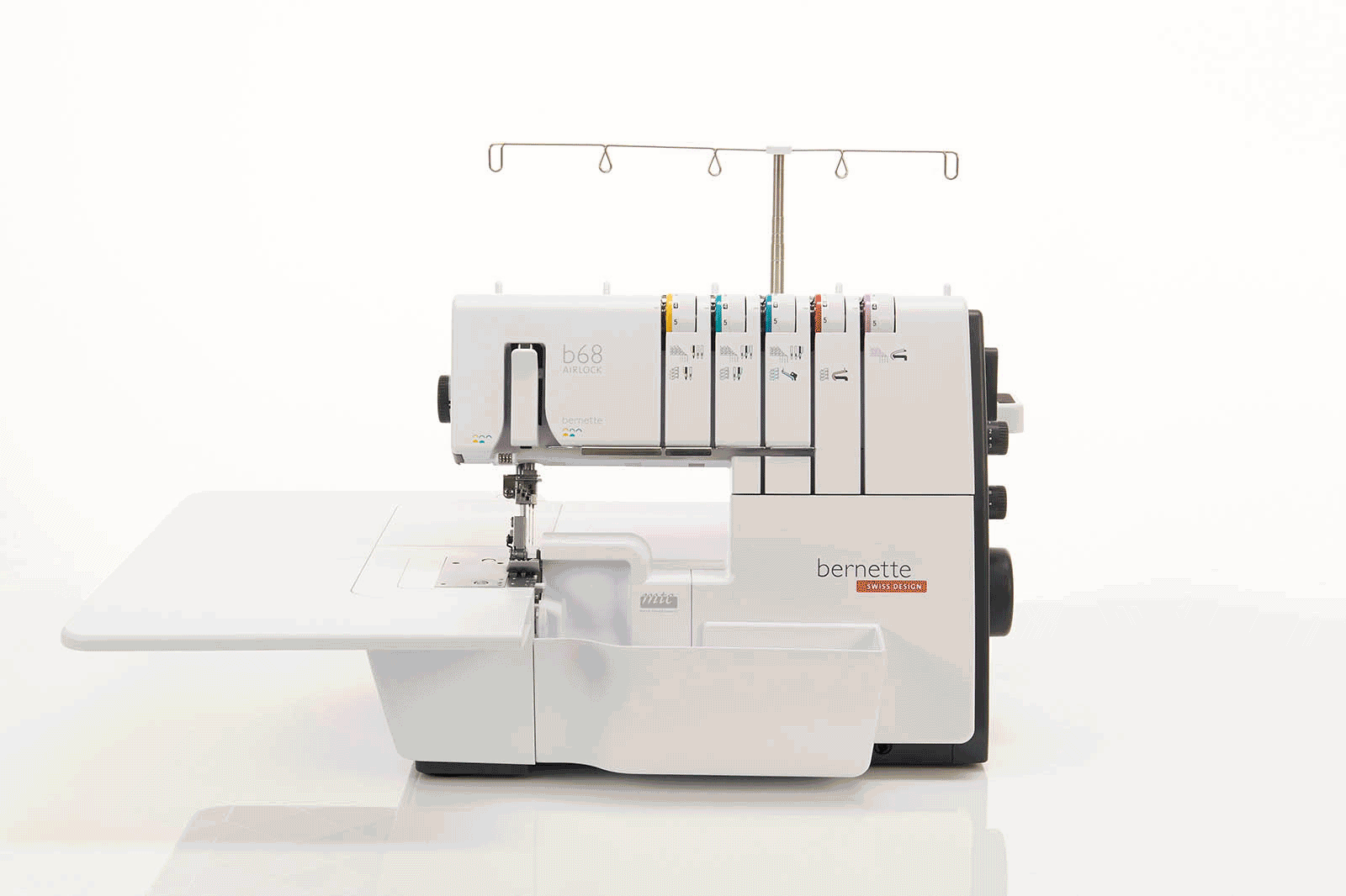 Bernette-b68 AIRLOCK Combo Coverstitch & Serger-sewing machine-gather here online